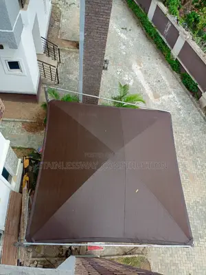 Chocolate Net Carports 2