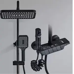 Standing Shower Mixer ,Piano Button.