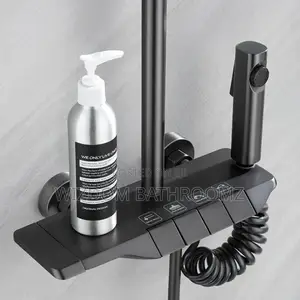 Standing Shower Mixer ,Piano Button.