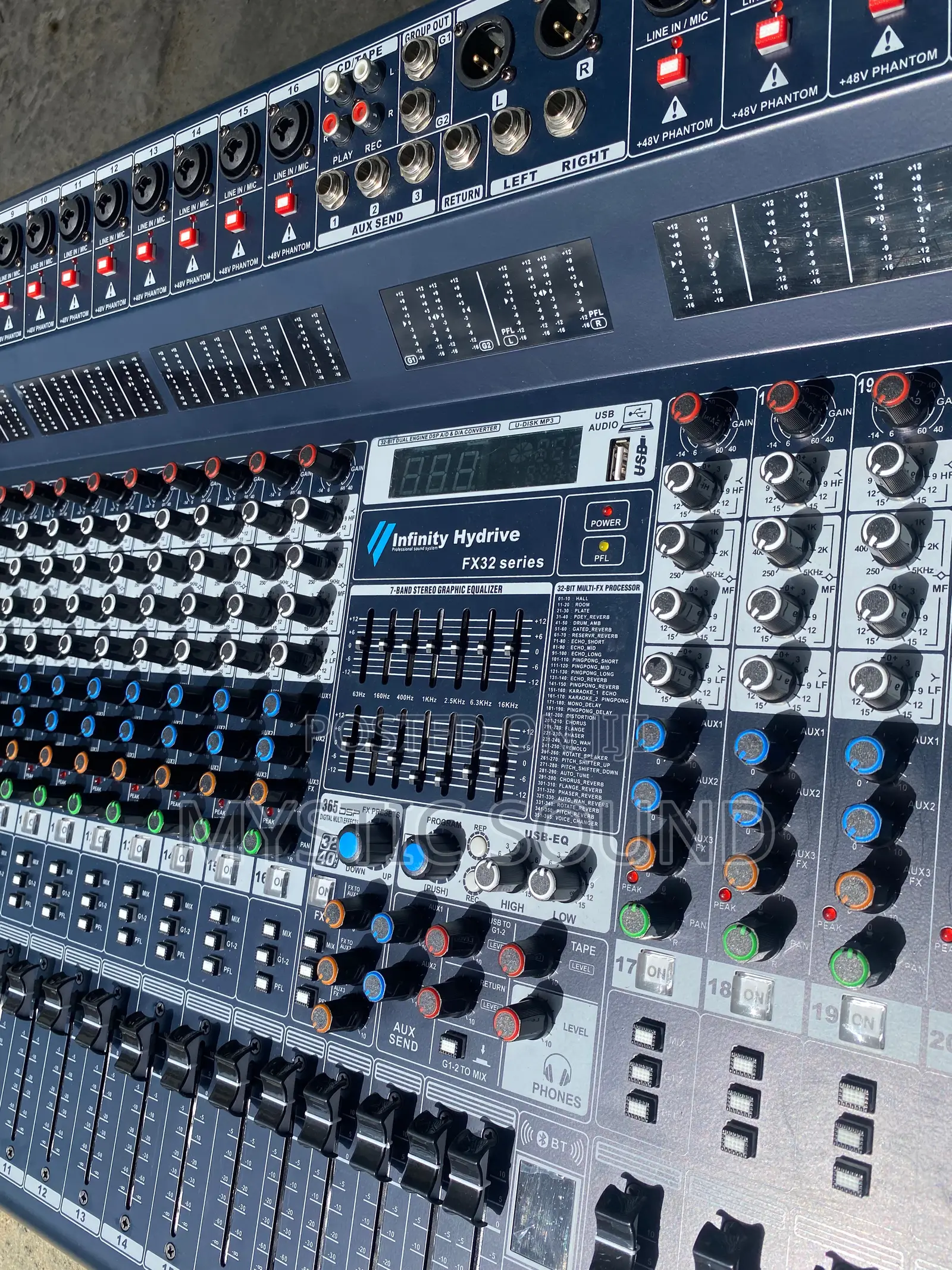 32channels Infinity Mixer FX