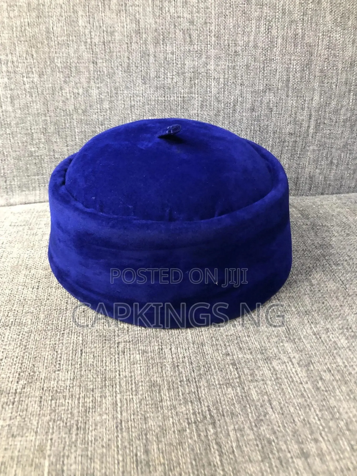 Blue Igbo Men Nze Cap for Senators and Igbo Men