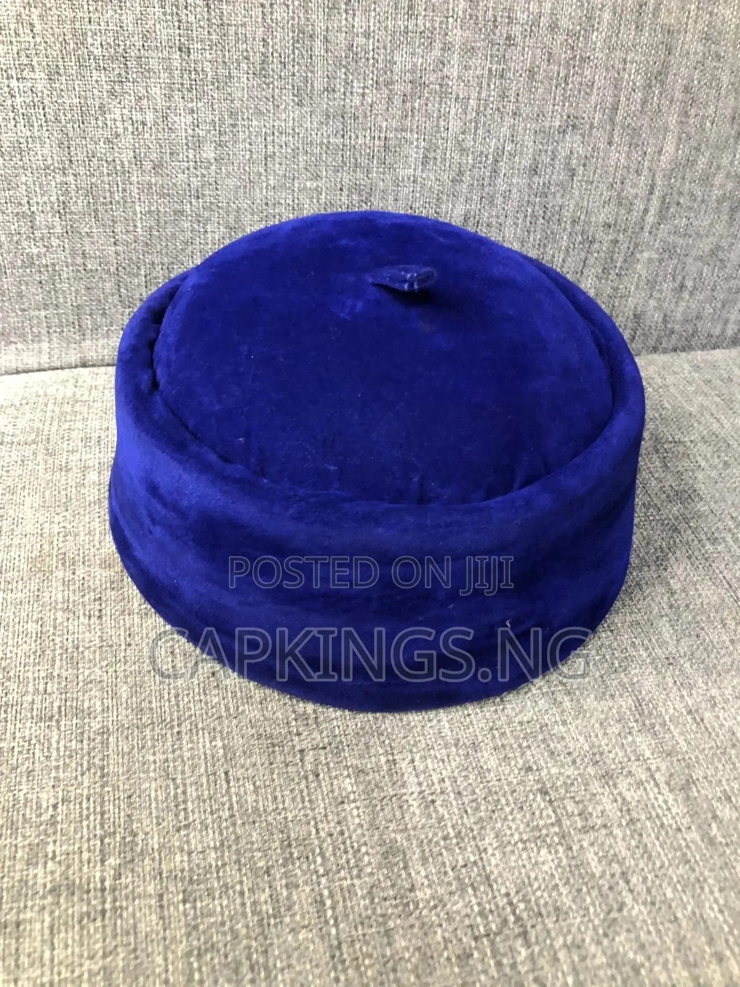Blue Igbo Men Nze Cap for Senators and Igbo Men