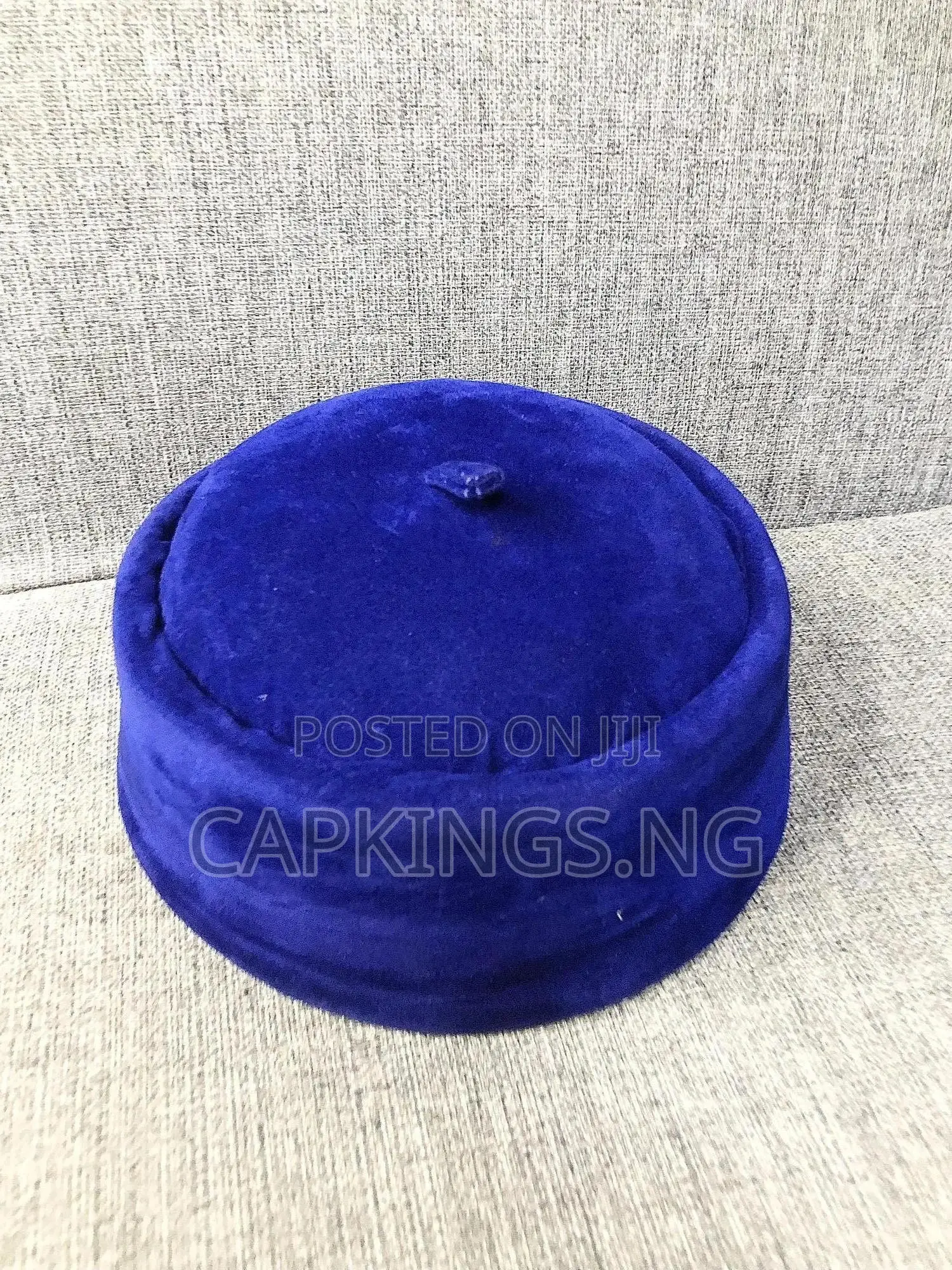 Blue Igbo Men Nze Cap for Senators and Igbo Men