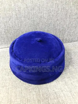 Blue Igbo Men Nze Cap for Senators and Igbo Men