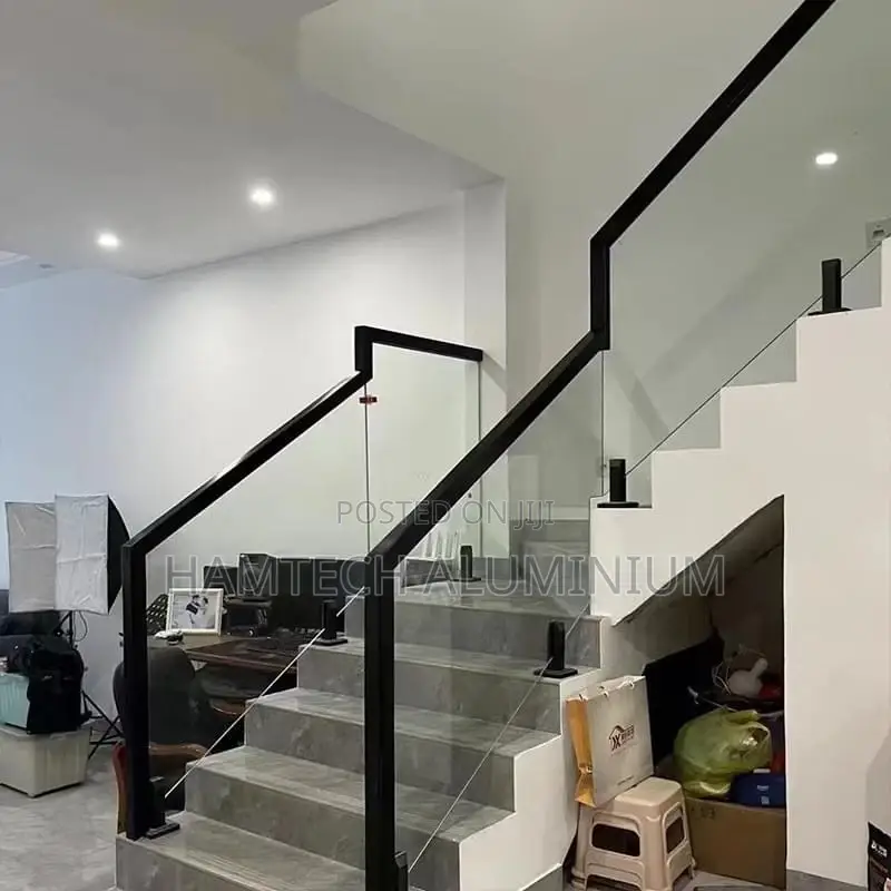 10mm Thick Tempered Staircase Glass Handrail