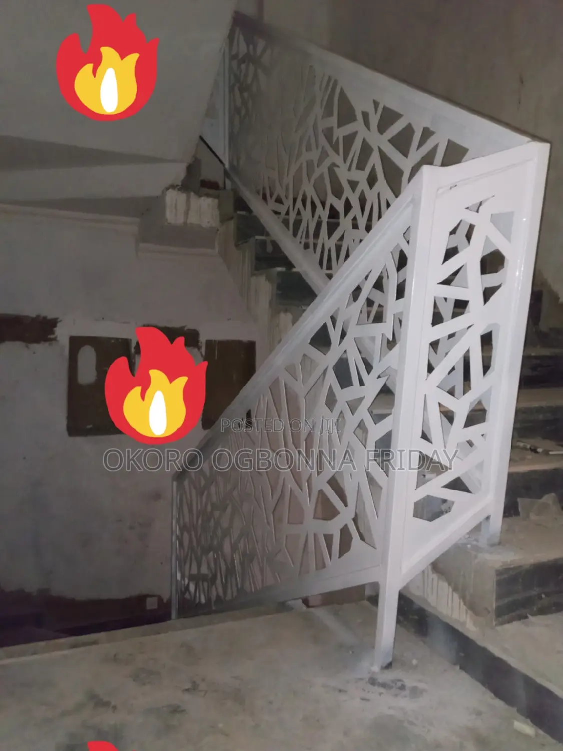 Staircase Laser Cut With Splash