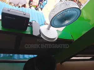 75w Solar Generator With Dc Fan