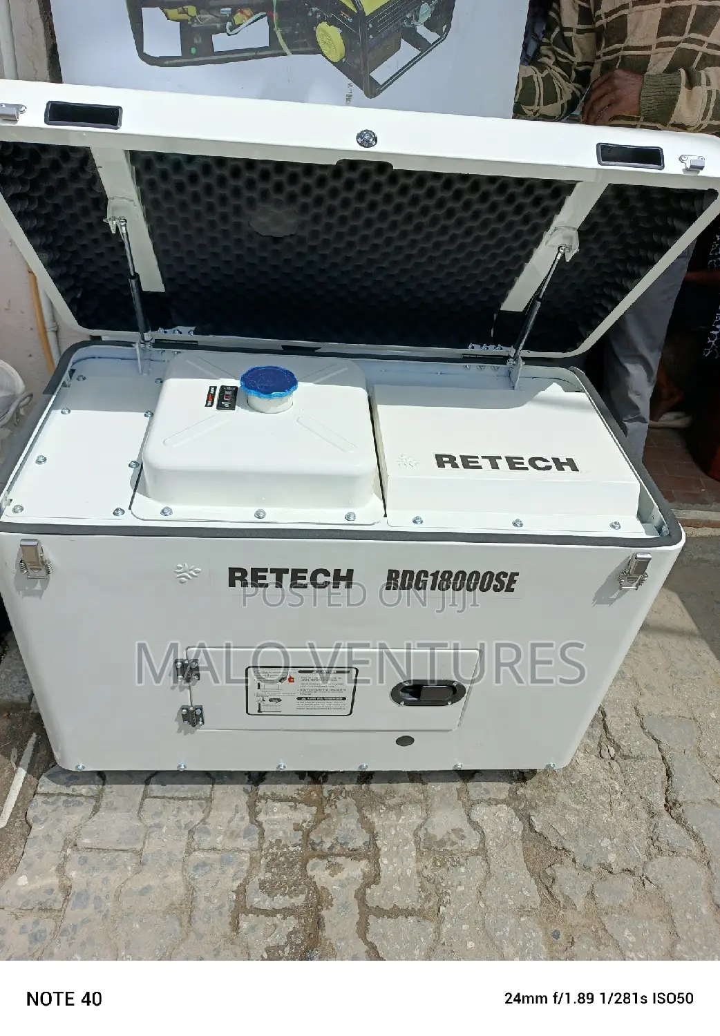 10kva Re-Tech Sound Proof Diesel Generator