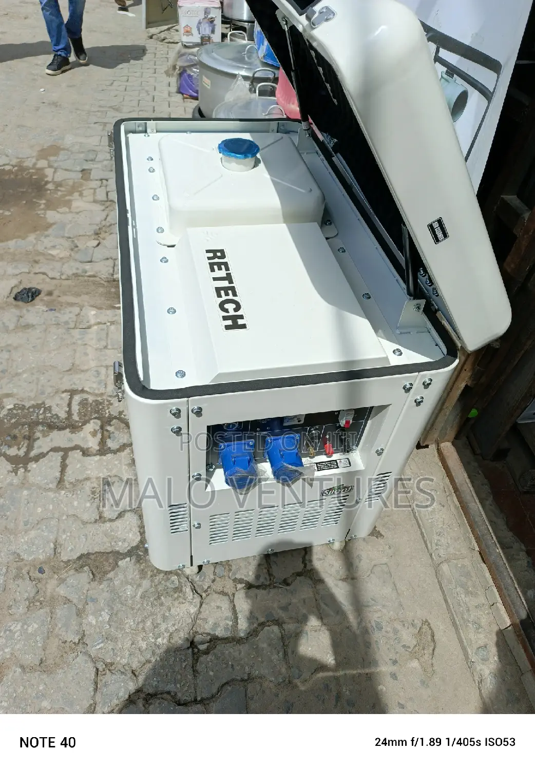 10kva Re-Tech Sound Proof Diesel Generator