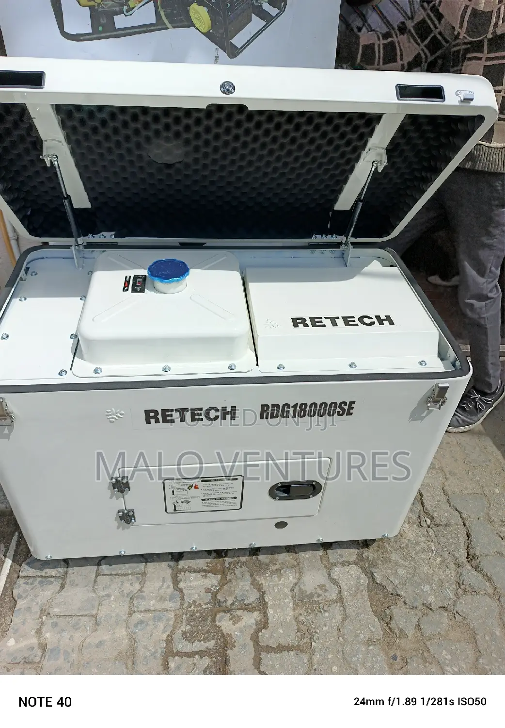 10kva Re-Tech Sound Proof Diesel Generator