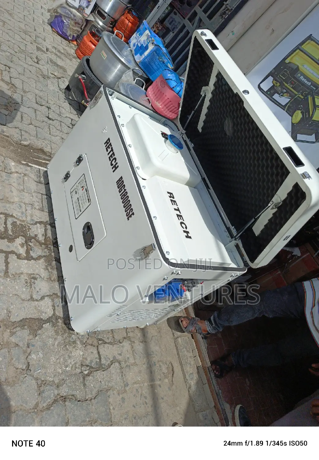 10kva Re-Tech Sound Proof Diesel Generator