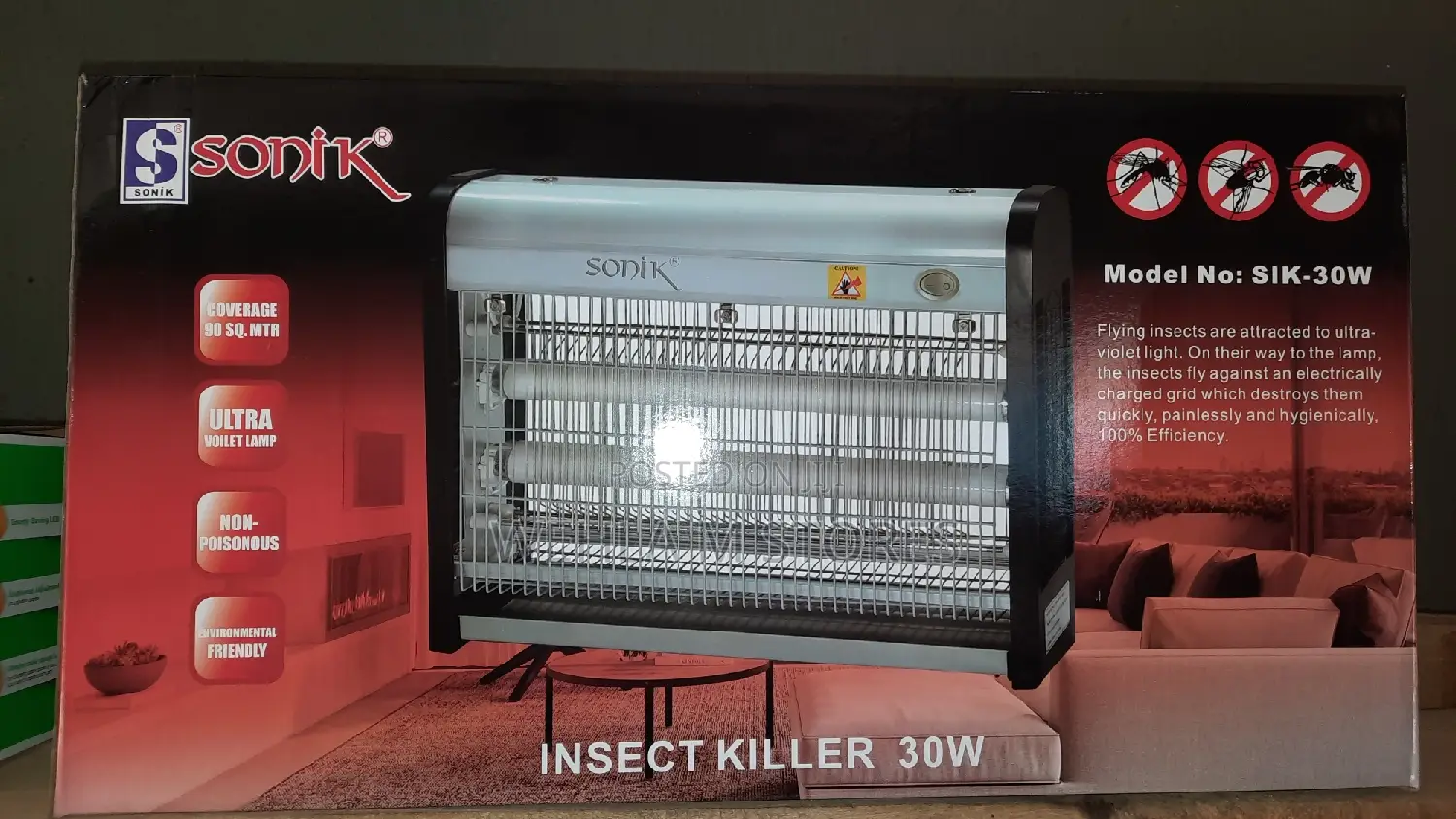 Sonik Insect Killer - 30 Watts