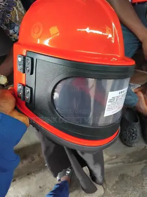 Holdwin Red Sandblasting Helmet.