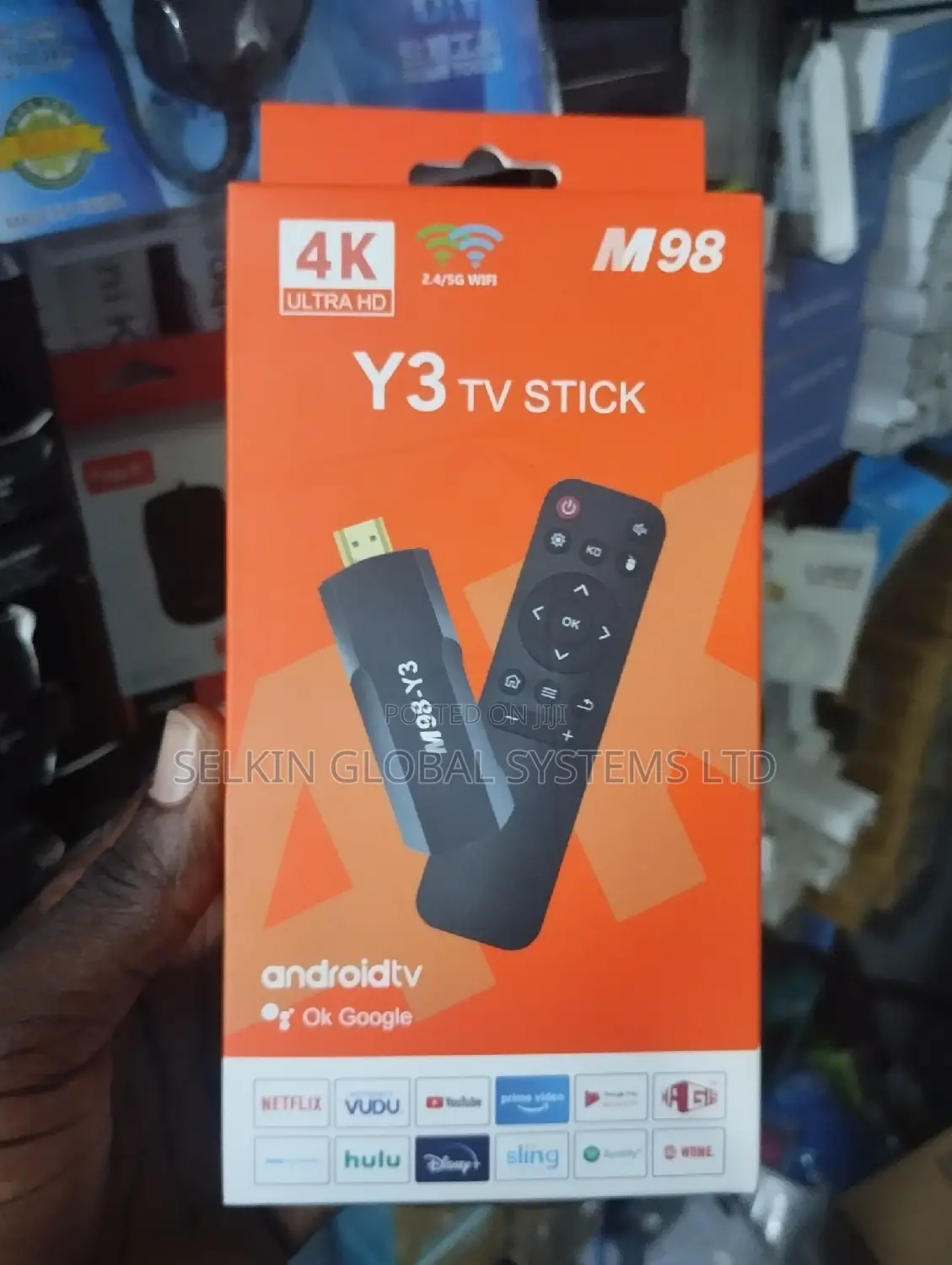 Y3 Android Smart TV HDMI Firestick