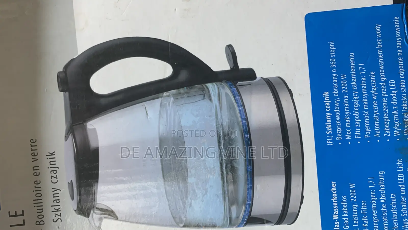Transparent Electric Kettle