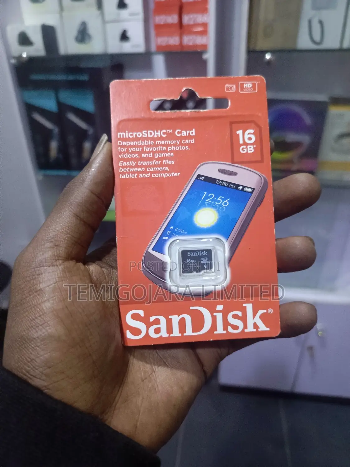 16gb Sandisk Memory Card