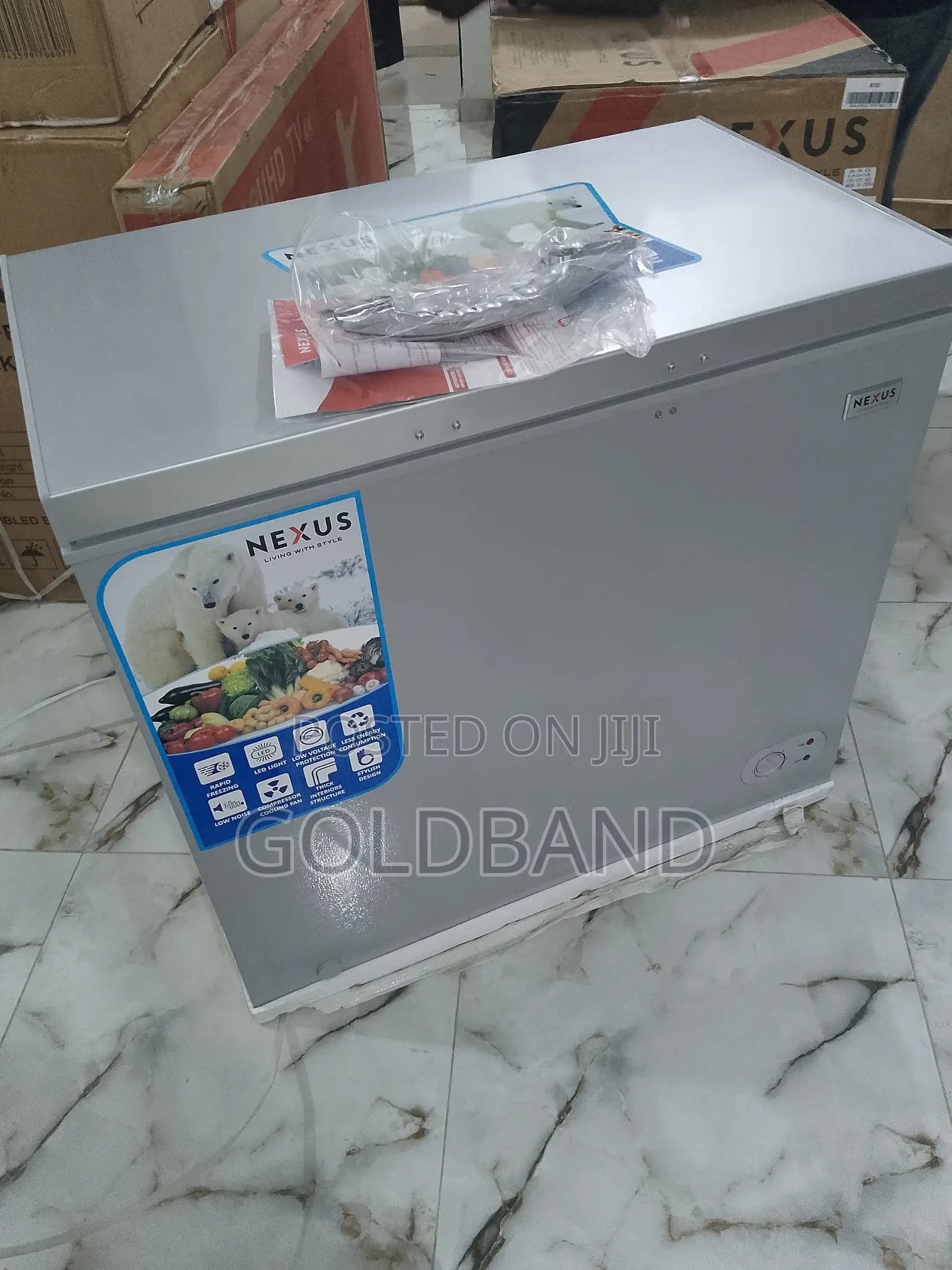 New Nexus 200 Liters Chest Freezer