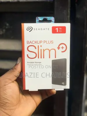 Seagate Backup Plus Slim 1TB Hard Drive