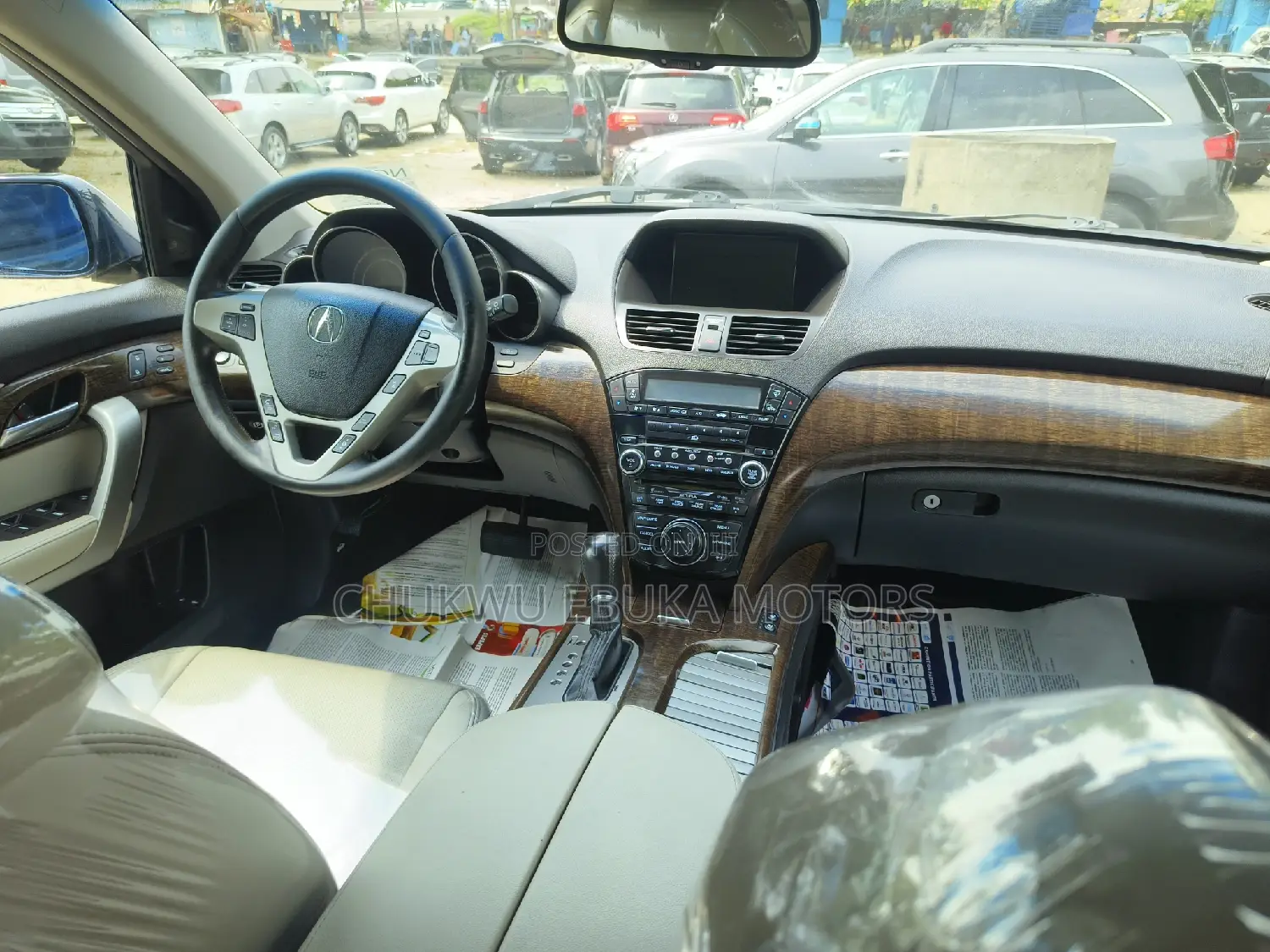 Acura MDX 2012 Blue