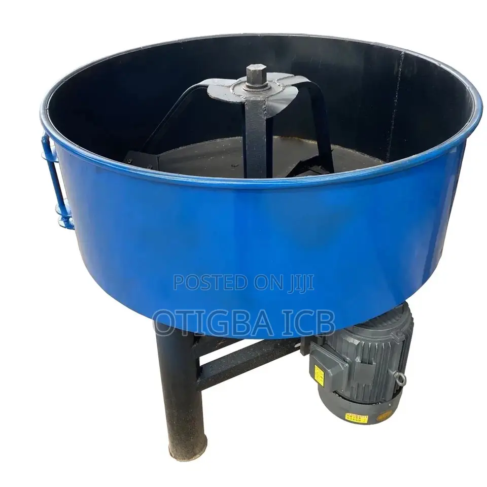 Pan Bucket Concrete Mixer