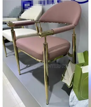 Golden Leg Imported Dining Chair.