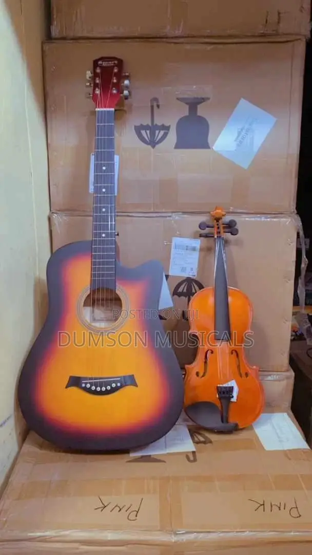 Pure Acoustic Box Guitar  
