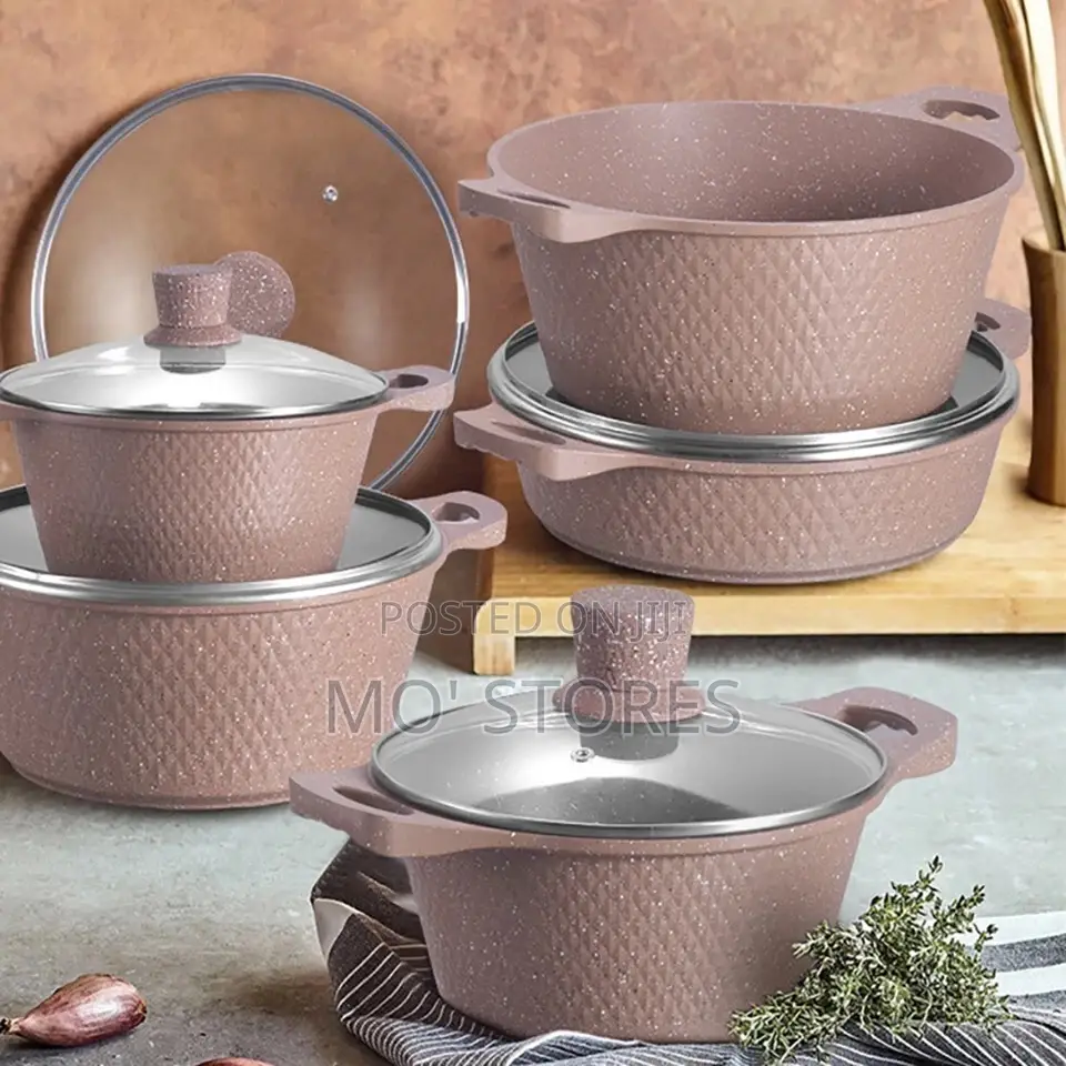 UCC Life 10 Pieces Cookware Set