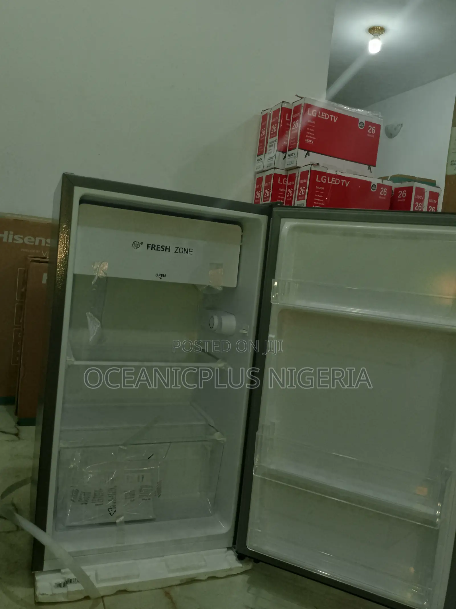 Hisense 90litres Refrigerator Now Available