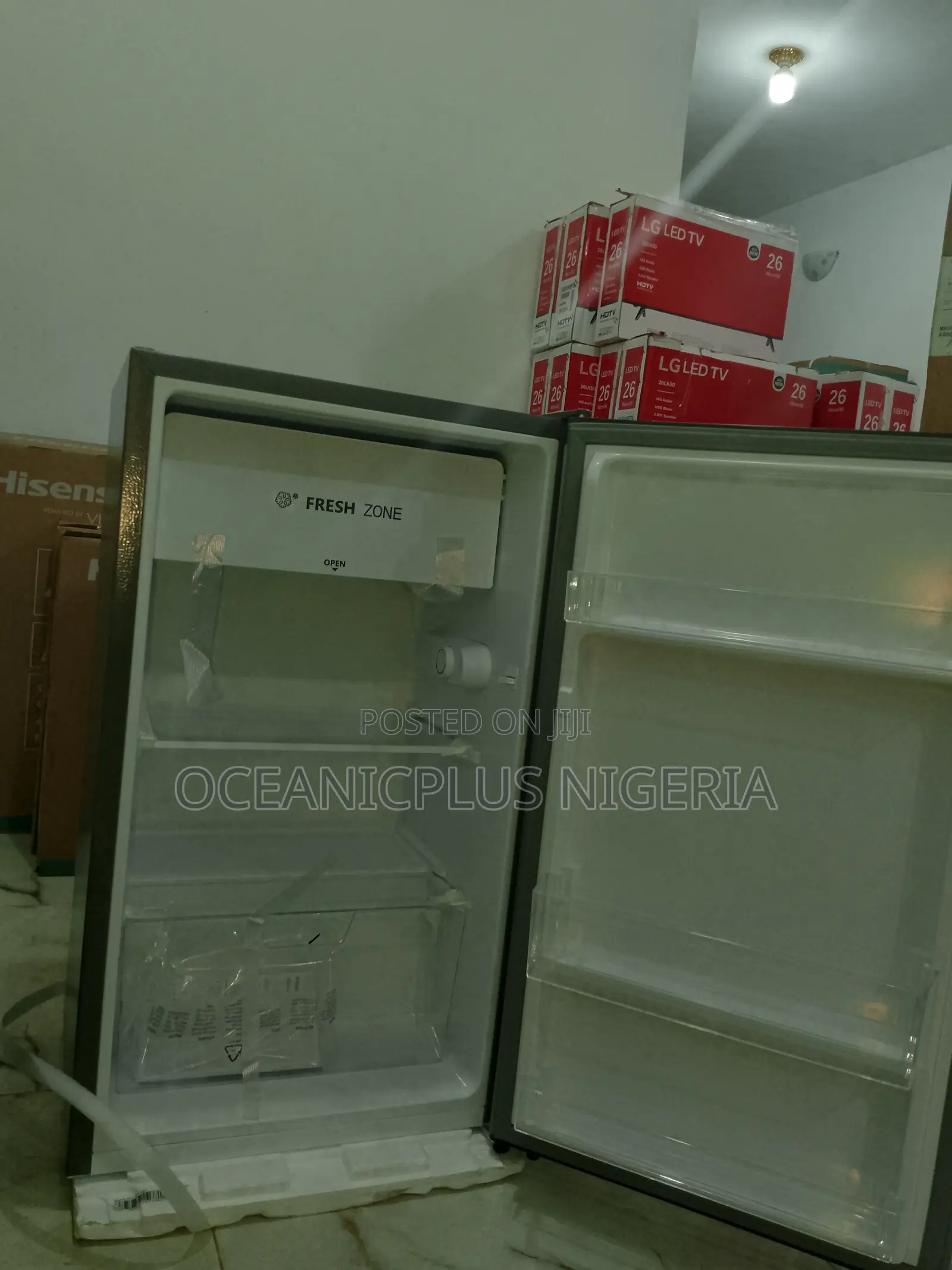 Hisense 90litres Refrigerator Now Available