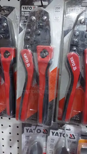 YATO Ratchet Crimping Pliers 250mm