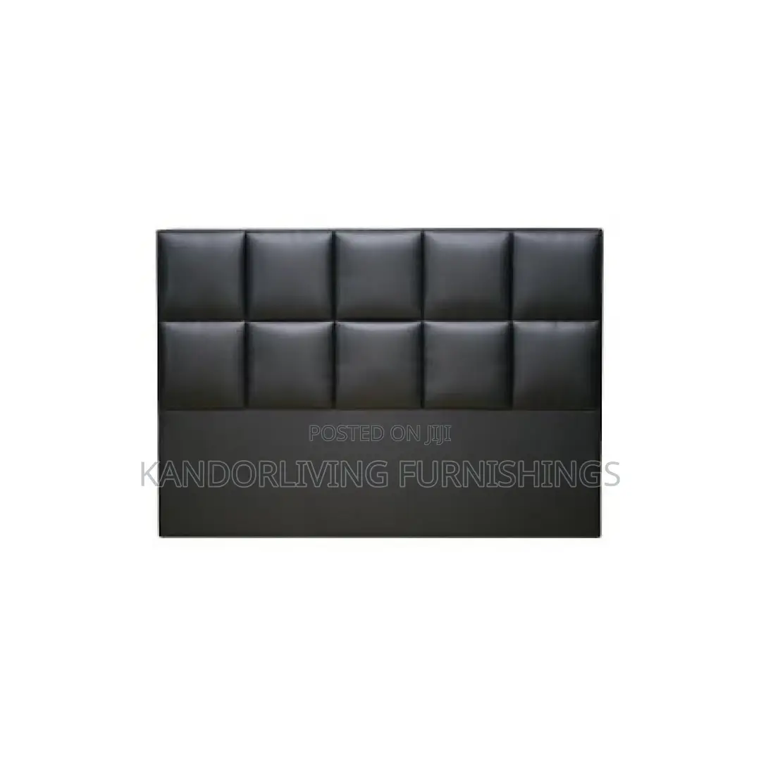 4.5 by 6 Pattern Black Bed Frame