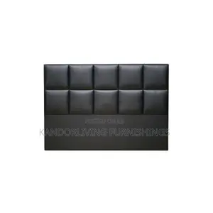 4.5 by 6 Pattern Black Bed Frame