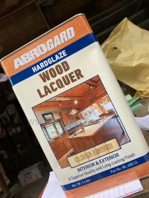 5 Liters ABROGARD Clear Wood Lacquer