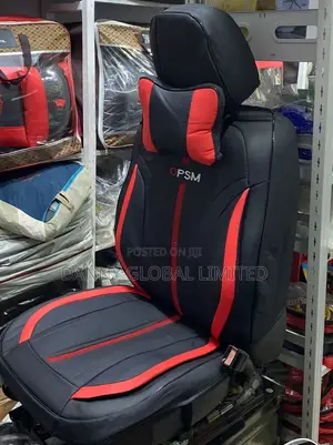 Original Opsm Red/Black Leather Seat Cover
