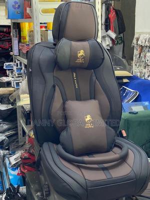 Original Brown/Black Horse Leather Car Seat Cover