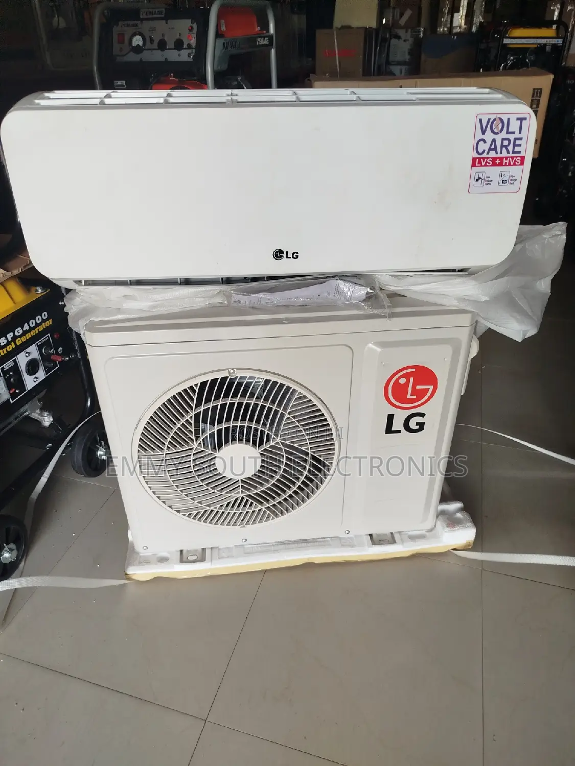 Lg Voltage Care Split Unit a/C 1hp LVS +Hvs Copper