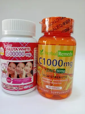 Photo - GLUTA WHITE +Vitamin C: Clear Acne Scars, Remove Dark Spots