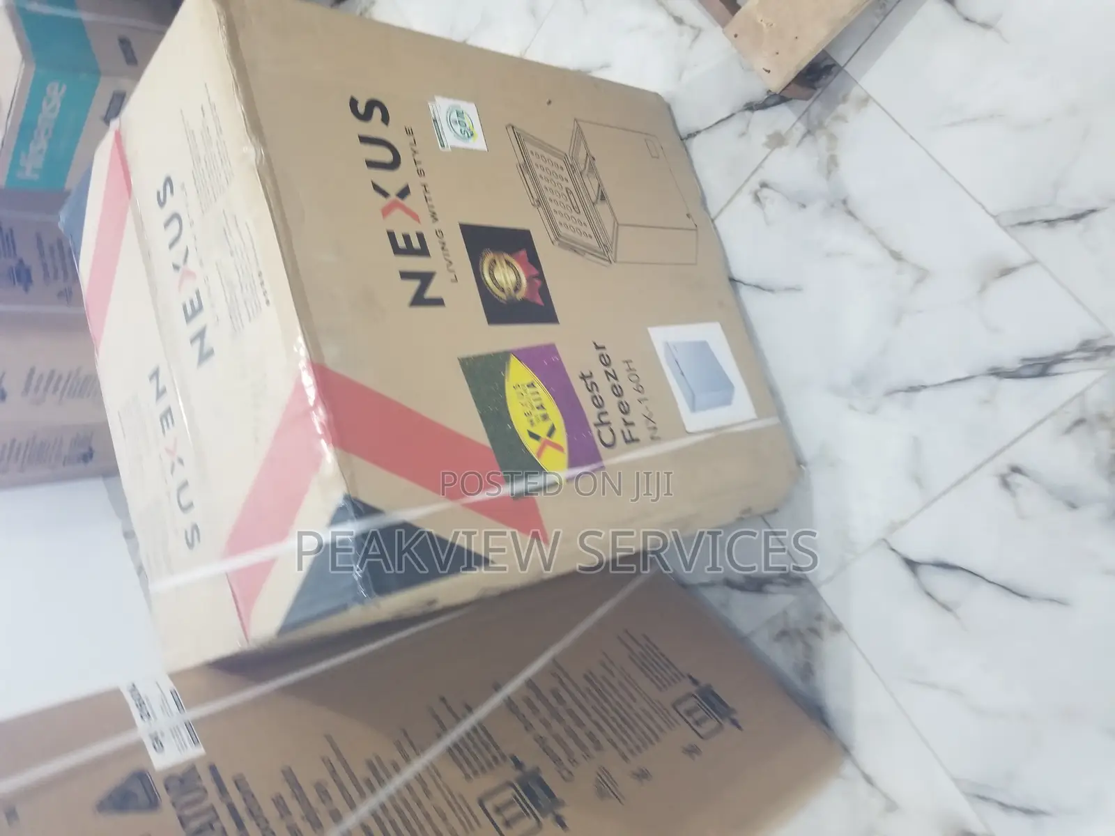 Best Affordable Nexus 150litres Chest Freezer Silver Colour