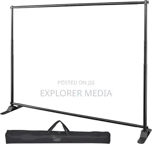 Jumbo Stand/Adjustable Backdrop