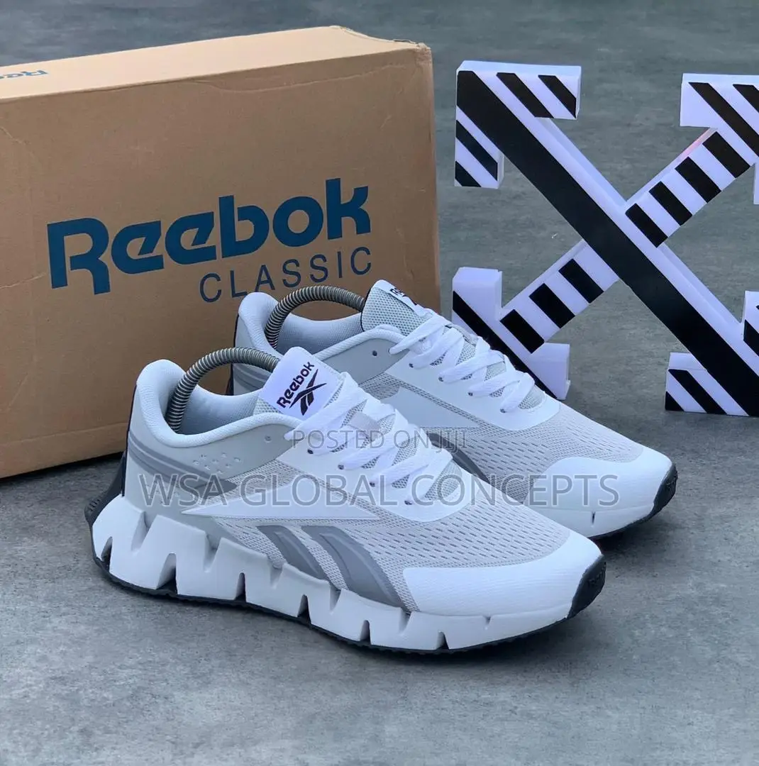Reebok Zig Dynamic 2.0 Grey White Sneakers