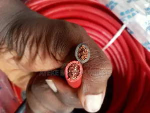 35mm Single Flexible Control Cable Red Black