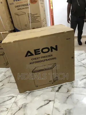 Available Aeon Chest Freezer 200l-Acf200gk