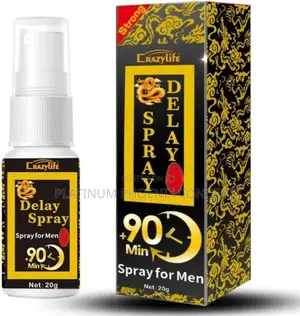 New in 
Crazy Life Original Delay Spray for Men