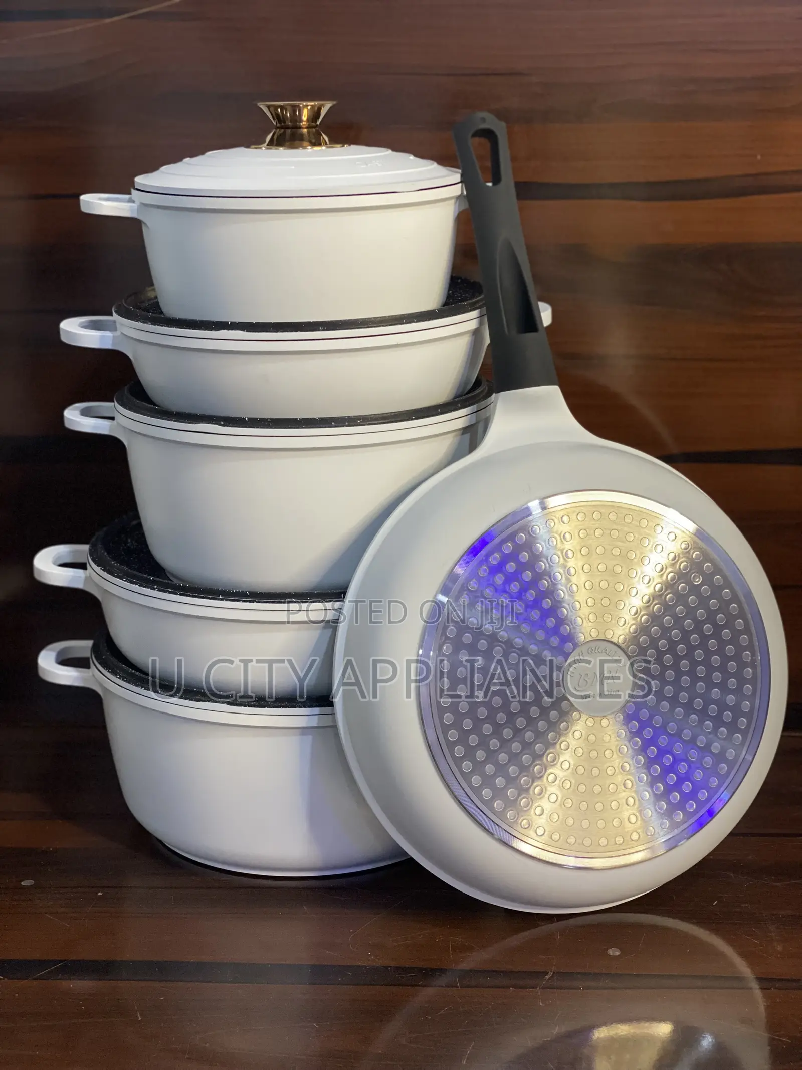 11set Cookware Cast Pot