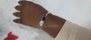 Fashionable Female Steel Sliver Wrist Bangle