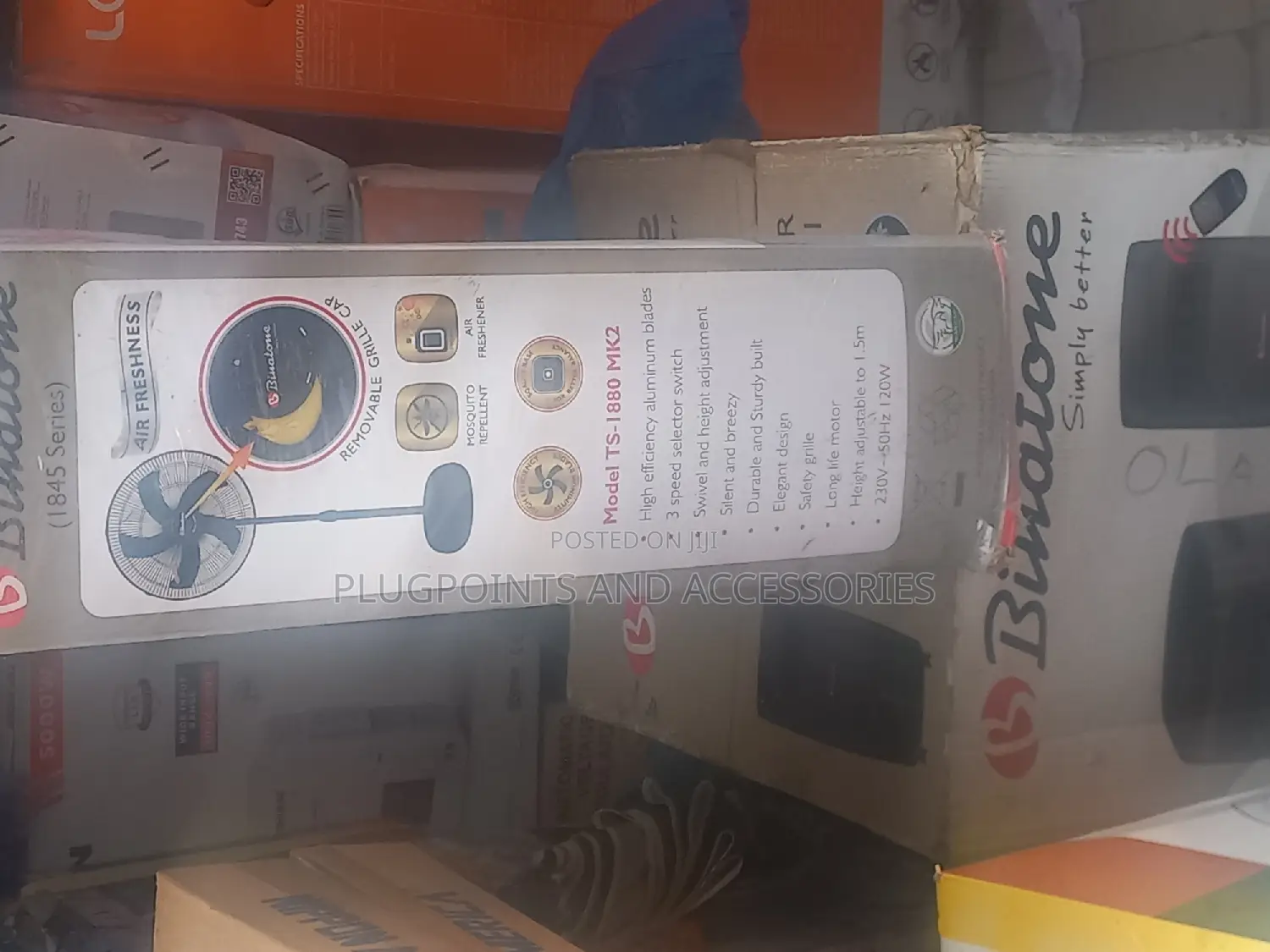 Binatone 1880 Electric Stand Fan