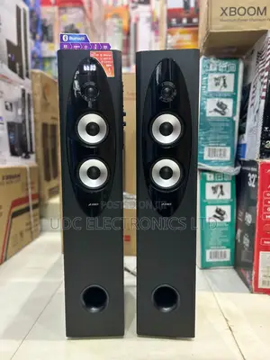 Original F D Tower Speakers Sound System