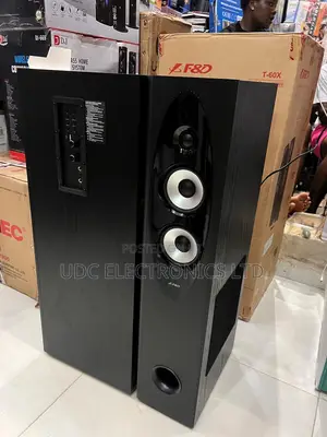 Original F D Tower Speakers Sound System