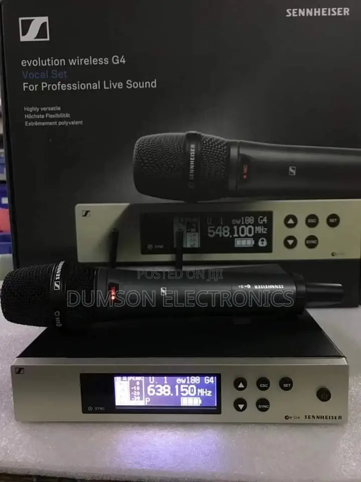 Sennheiser Evolution Wireless Microphone System G4 in Ojo Audio