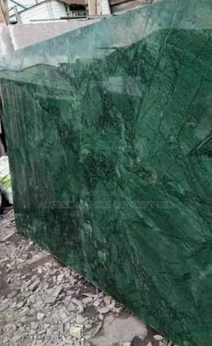 Forest Green Colour Marble